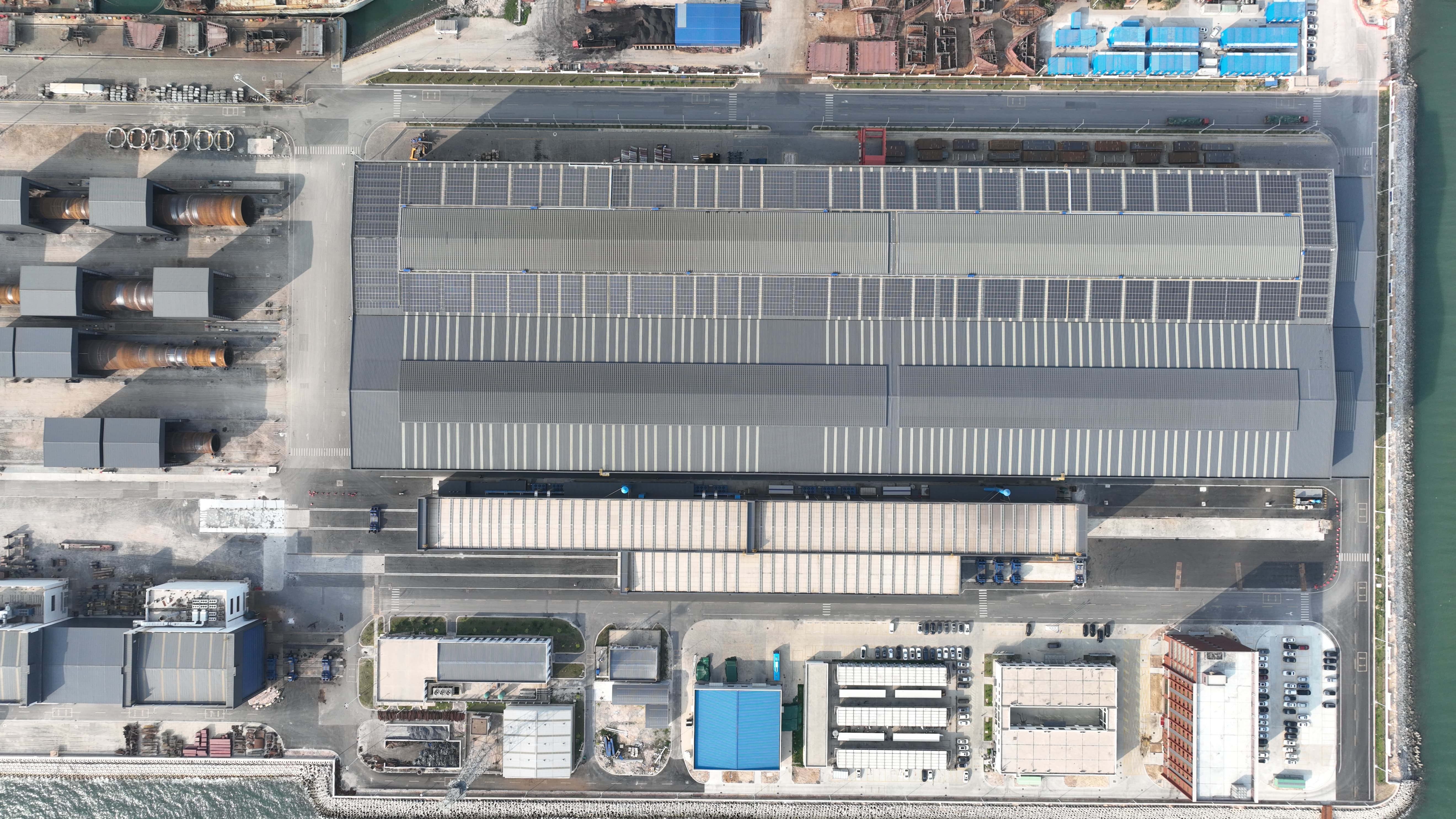 綠色低碳智慧工廠建設邁上新臺階——廣西文船重工一期光伏項目正式投產